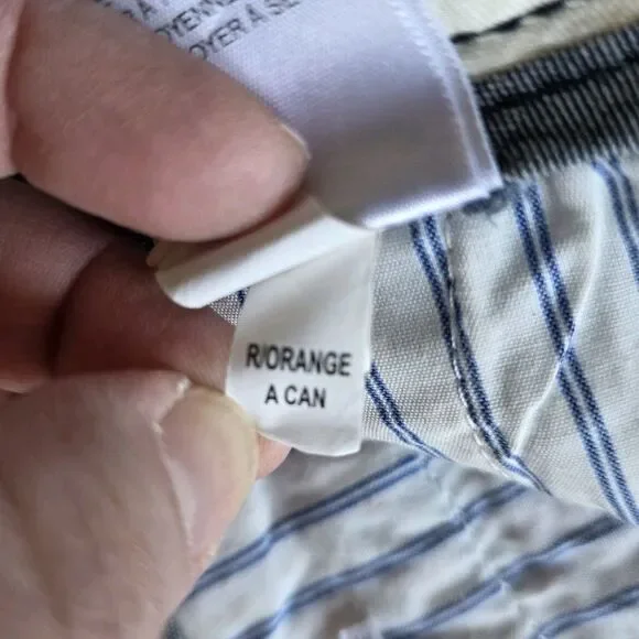 Banana Republic Mens Shorts Sz 38 Red Plaid Shorts Cotton Orange Preppy NEW - Picture 14 of 16